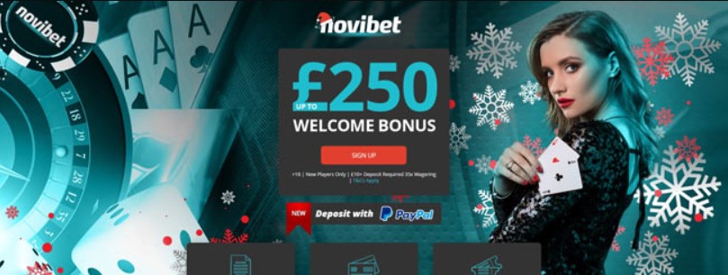 Bonuses at Novibet Casino 2